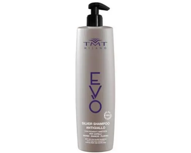 Sampon Profesional Anti-Reflexii Galbene Tmt Milano Evo Silver Shampoo, 1000 ml
