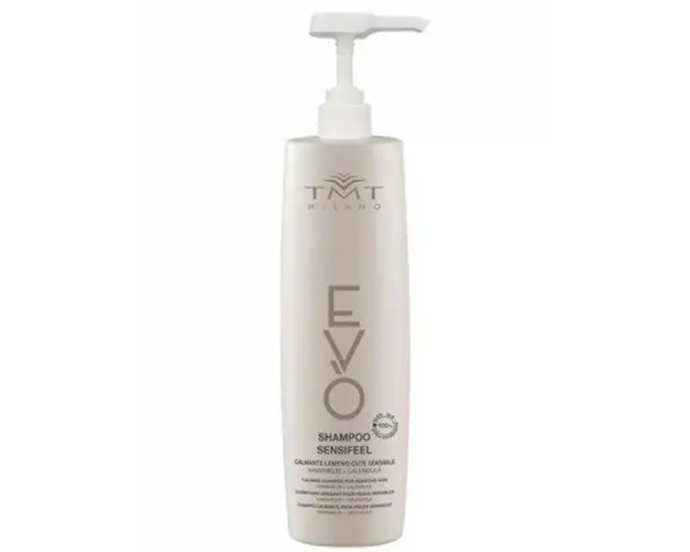 Sampon Profesional Calmant pentru Scapul Sensibil TMT Milano EVO Sensifeel Shampoo, 1000 ml