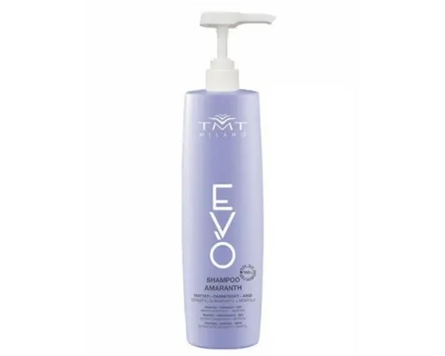 Sampon Profesional Reparator pentru Parul Uscat si Fragil Tmt Milano Evo Amaranth Shampoo, 1000 ml
