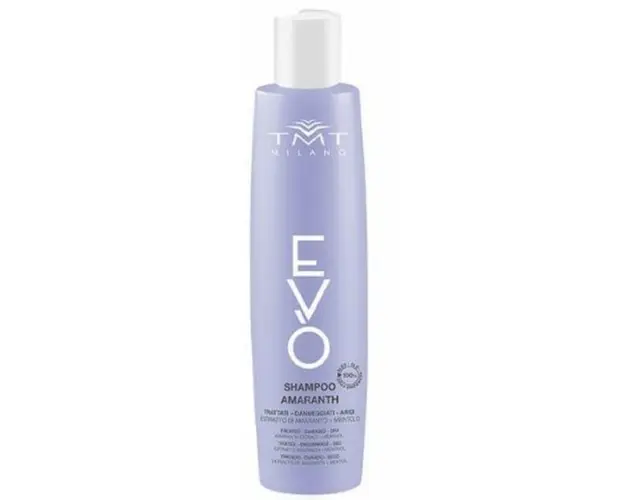 Sampon Profesional Reparator pentru Parul Uscat si Fragil TMT Milano EVO Amaranth Shampoo, 300 ml