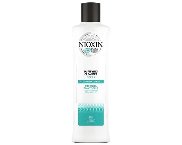 Sampon Purifiant impotriva Matretii si a Mancarimilor Scalpului - Nioxin Scalp Recovery Purifying Cleanser Step 1, 200 ml