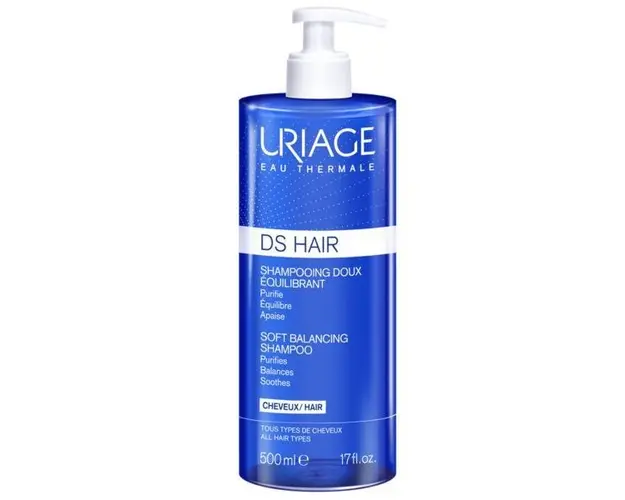 Sampon reechilibrant DS Hair, Uriage, 500 ml