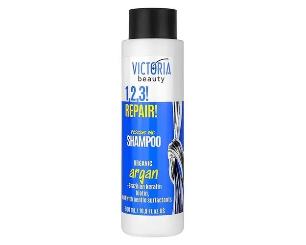 Sampon Reparator pentru Par Deteriorat cu Argan Victoria Beauty Camco, 500 ml
