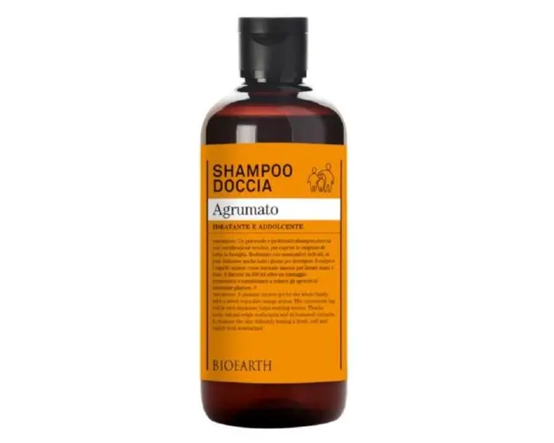 Sampon si Gel de Dus cu Aroma de Citrice Bioearth, 500 ml