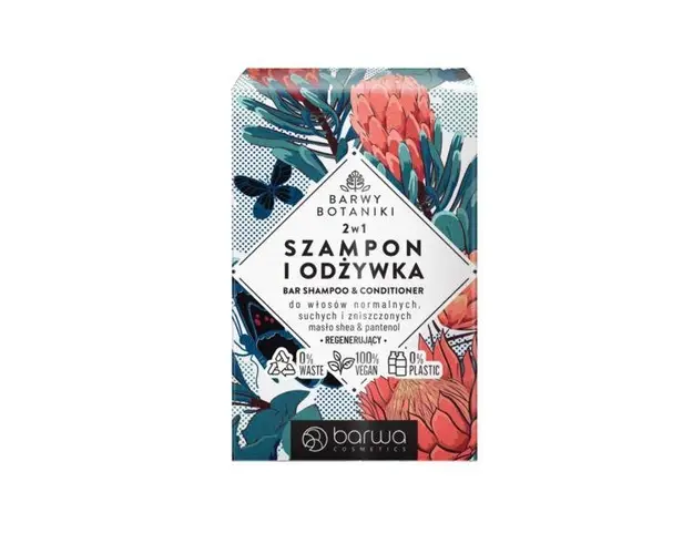 Sampon solid si balsam regenerator 2 in 1, Barwa Cosmetics, 100 g