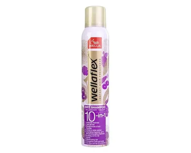 Sampon Uscat - Wella Wellaflex Dry Shampoo Wild Berry, 180 ml