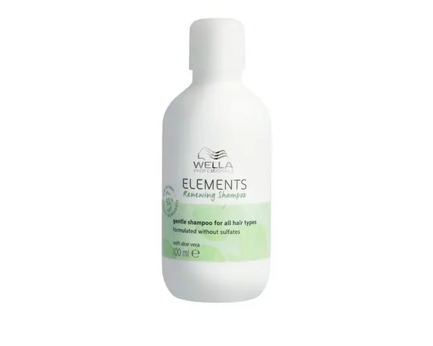 Sampon Vegan pentru Toate Tipurile de Par - Wella Professionals Elements Renewing Shampoo Travel Size, varianta, 2023, 100 ml
