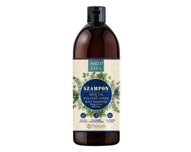 Sampon volumizator cu menta Magic Herbs, Barwa Cosmetics, 480ml
