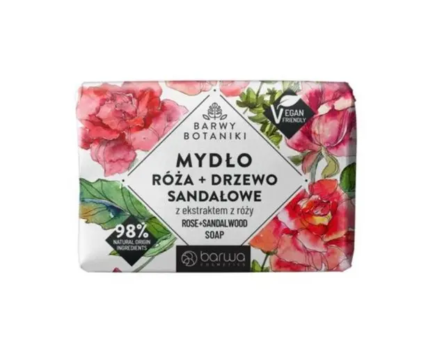 Sapun Barwa Botaniki cu Santal si Trandafir Barwa Cosmetics, 100 g