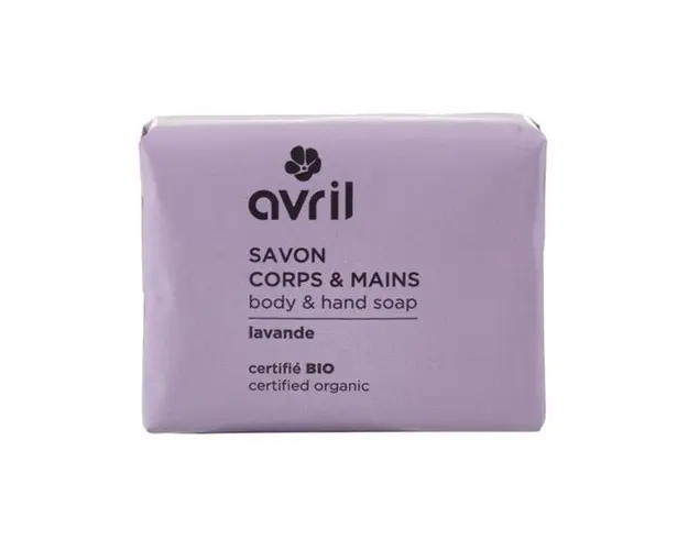 Sapun Bio cu Aroma de Lavanda Avril, 100 g