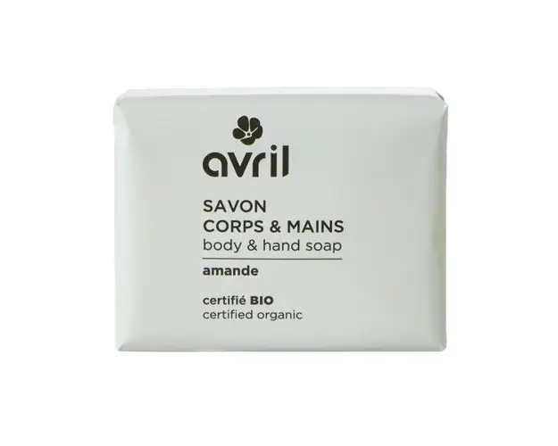 Sapun Bio cu Aroma de Migdale Avril, 100 g