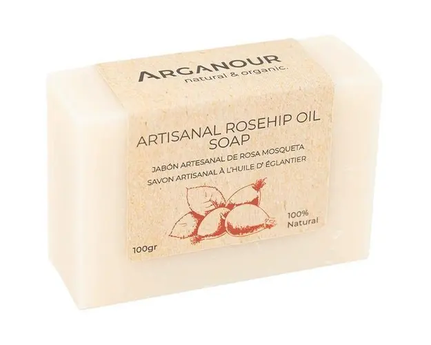 Sapun BIO cu Extract de Macese - Arganour Roseship Soap, 100g