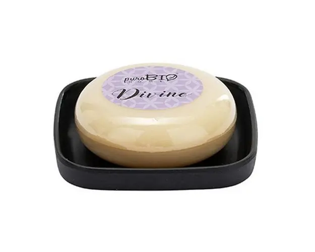 Sapun Bio cu Sapuniera Divine PuroBio Home, 100g