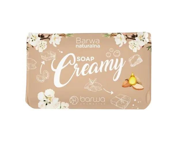 Sapun cremos cu ulei de migdale, Barwa 100 g