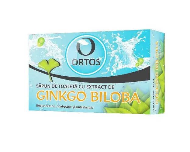 Sapun cu Ginkgo Biloba Ortos Prod, 100 g