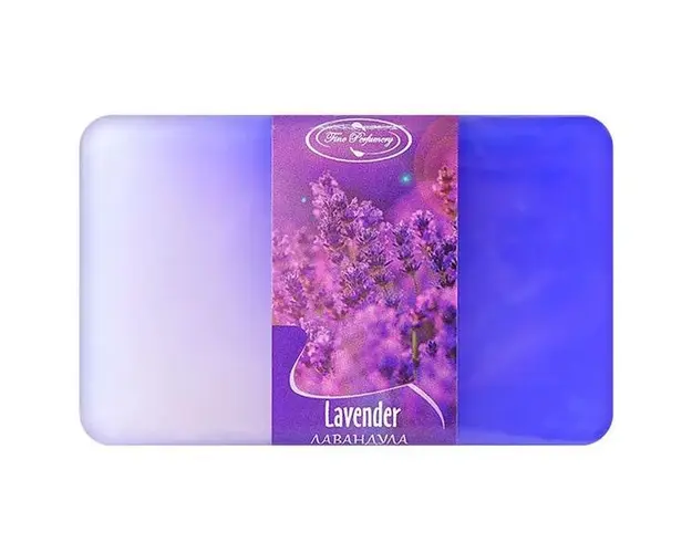 Sapun cu Glicerina Fabricat Manual - Fine Perfumery Lavanda BF6612, 75 g