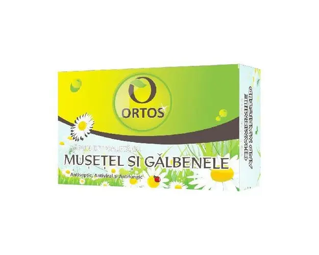 Sapun cu Musetel su Galbenele Ortos Prod, 100 g