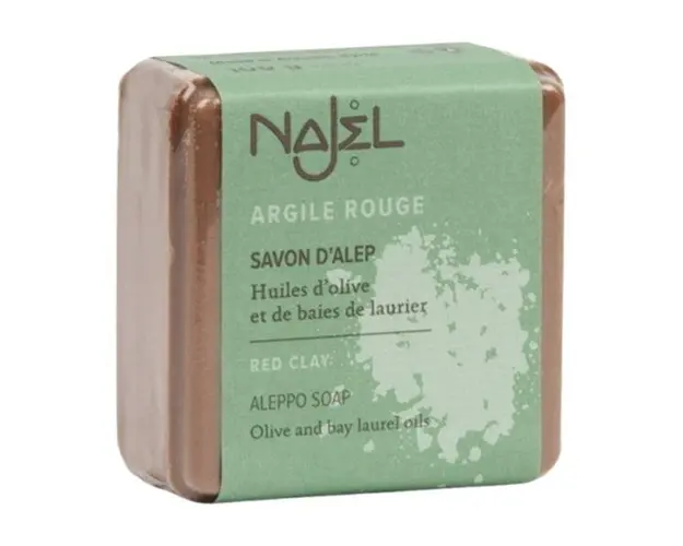Sapun de Alep cu Argila Rosie Najel, 100 g