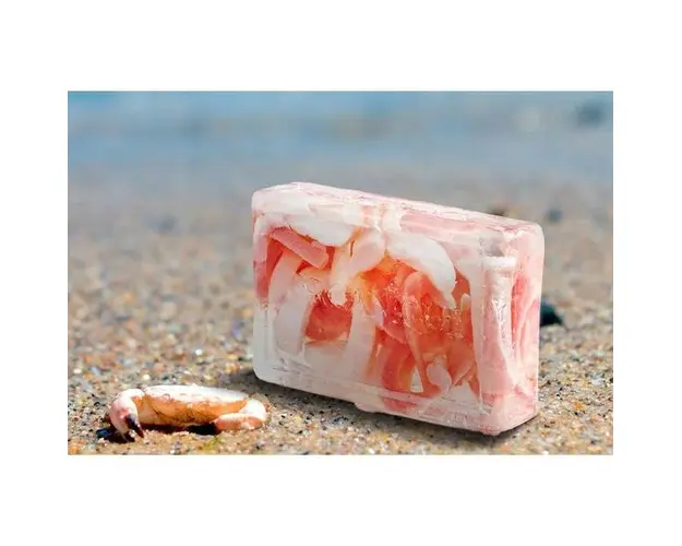 Sapun decorativ Crab si glicerina, Organique, 100 gr
