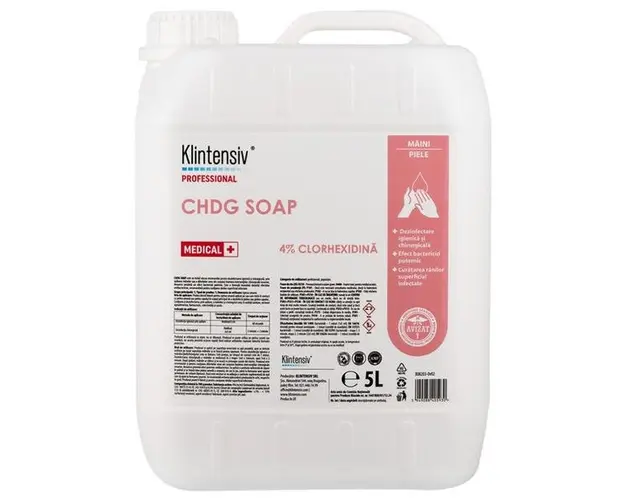 Sapun Dezinfectant pentru Maini - Klintensiv Professional CHDG Soap Medical, 5000 ml