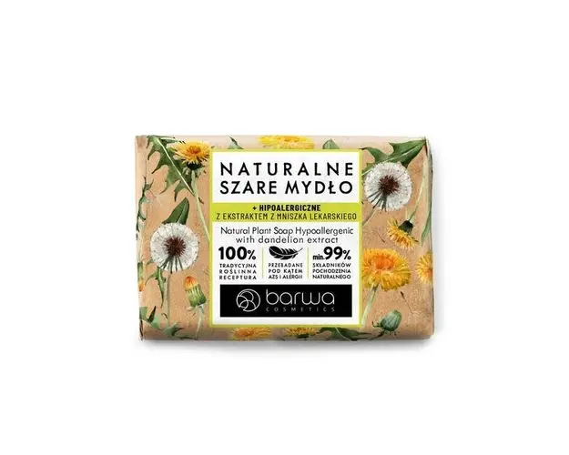 Sapun hipoalergenic cu papadie Natural Plant, Barwa Cosmetics, 90 g