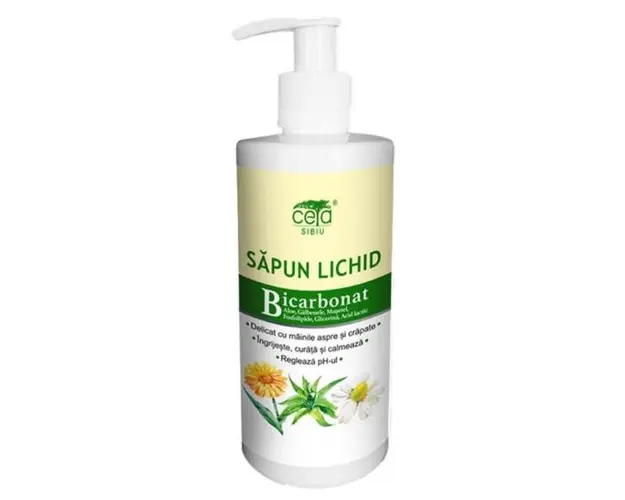 Sapun Lichid cu Bicarbonat Ceta Sibiu, 300 ml