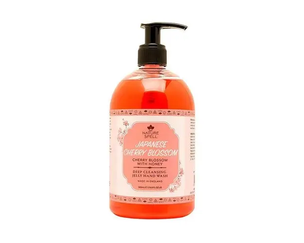 Sapun Lichid cu Flori de Cires &amp; Miere - Nature Spell Hand Wash, 500 ml