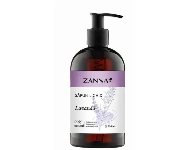 Sapun Lichid cu Lavanda - Zanna, 330 ml