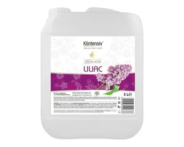 Sapun Lichid cu Liliac - Klintensiv Beauty Cream Wash Liliac, 5000 ml