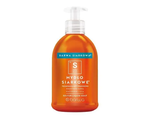Sapun lichid cu sulf, Barwa Cosmetics, 300 ml