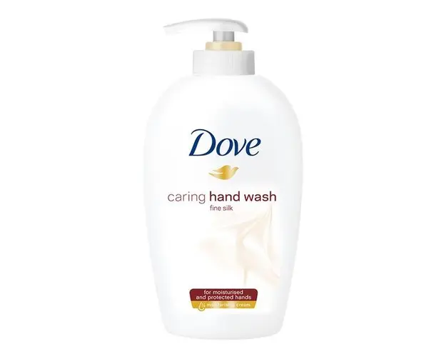 Sapun Lichid Delicat - Dove Caring Hand Wash Fine Silk, 250 ml
