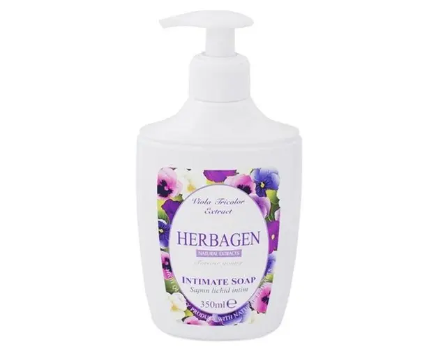 Sapun Lichid Intim cu Extract de Panselute Herbagen, 350ml