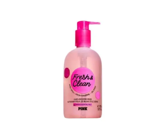 Sapun lichid pentru maini si corp, Fresh Clean, Victoria&#039;s Secret PINK, 355 ml