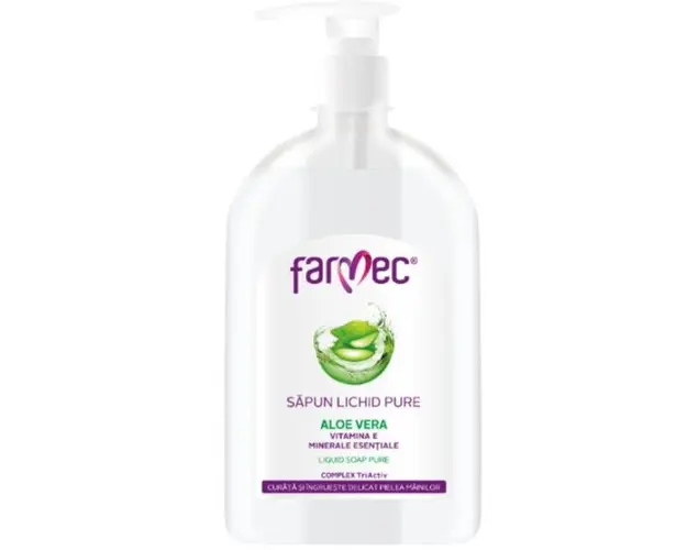 Sapun Lichid Pure Aloe Vera Farmec, 500ml 