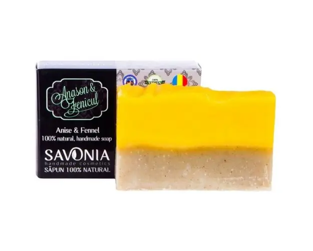 Sapun Natural cu Anason si Fenicul Savonia, 90g
