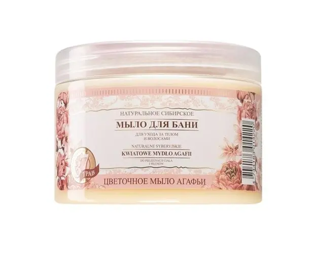 Sapun Natural cu Flori Siberiene pentru Corp si Par, Eurobio Lab, 500 ml