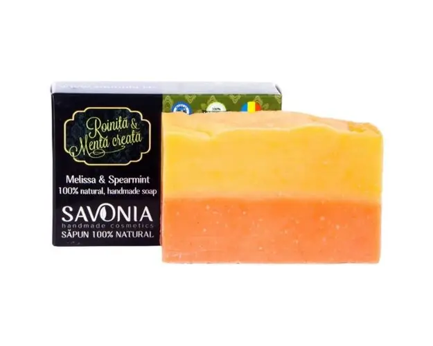 Sapun Natural cu Roinita si Menta Creata Savonia, 90g