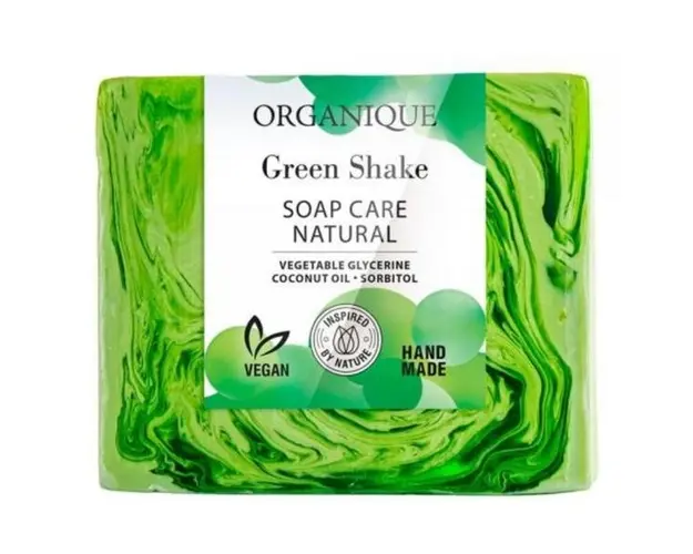 Sapun natural, vegan Green Shake, Organique Cosmetics, 100 g
