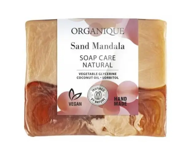 Sapun natural, vegan Sand Mandala, Organique Cosmetics, 100 g