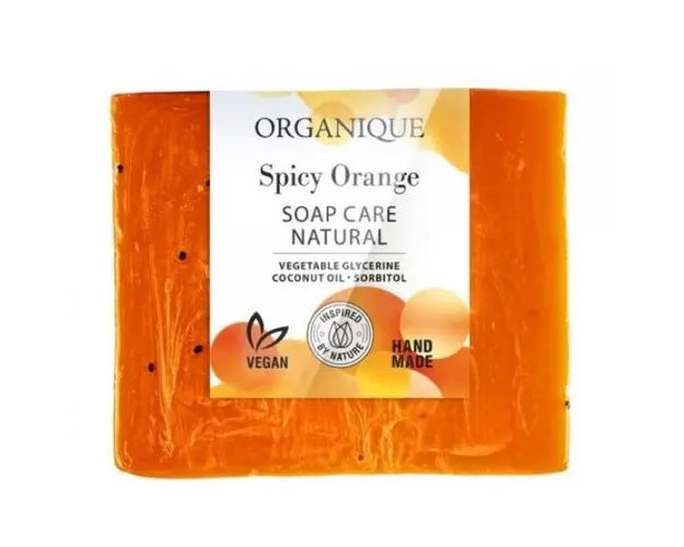 Sapun natural, vegan Spicy Orange, Organique Cosmetics, 100 g