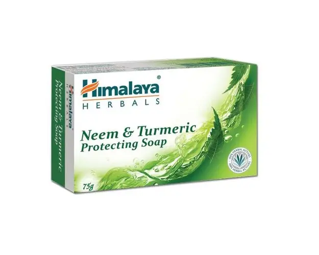 Sapun Protector - Himalaya Neem &amp; Turmeric Protecting Soap, 75 g