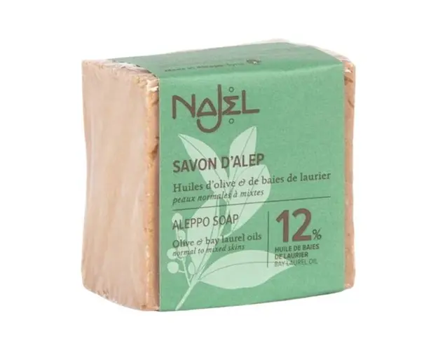Sapun Traditional de Alep cu 12% Ulei de Dafin Najel, 180 g