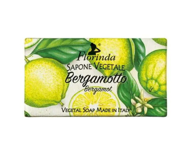 Sapun Vegetal cu Flori de Bergamota Florinda La Dispensa, 100 g