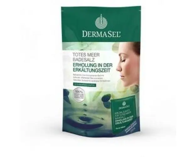 Sare de baie, cu eucalipt si mentol, Dermasel, 400 gr + 20 ml aditiv special