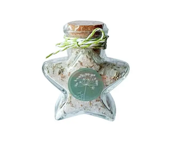 Sare de baie cu flori de lavanda (97% sare Halit, 3% flori de lavanda) K&ouml;nigssalz, 140 gr