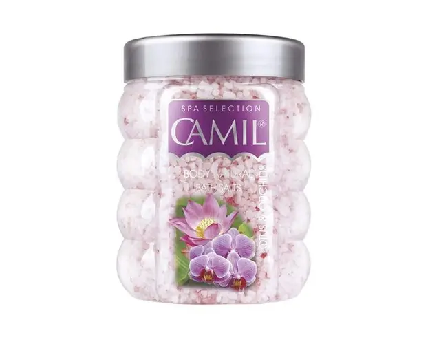 Sare de baie cu orhidee si lotus Camil Spa - 550 ml