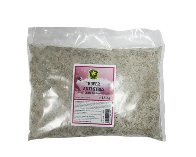 Sare de Baie Hyper Anti-Stres - Hypericum, 1500 g