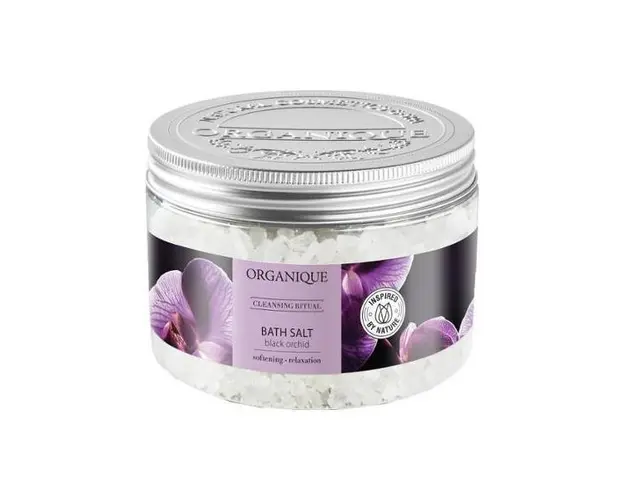 Sare de baie relaxanta cu orhidee neagra Organique 600 g