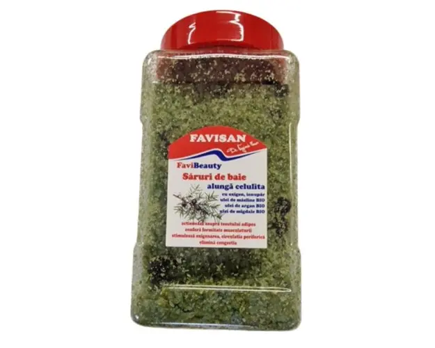 Saruri de Baie pentru Slabit - Alunga Celulita, Favibeauty Favisan, 400g