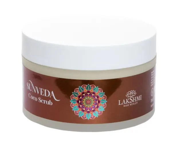 Scrub cu Nuca de Cocos - Lakshmi Sunveda Coco Scrub, 200 g